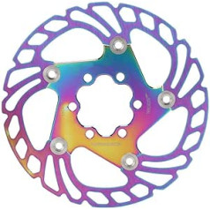 Keenso velosipēdu bremžu diski 140 mm 160 mm 180 mm 203 mm bremžu diski kalnu velosipēda krāsaini bremžu diski ar 6 caurumu disku bremžu rotors (140 mm)