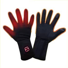 LPCRILLY Flexible Electric Heated Gloves Hand Wear Arthritis Hands Ultra Thin Hand Warmer Screen Touch