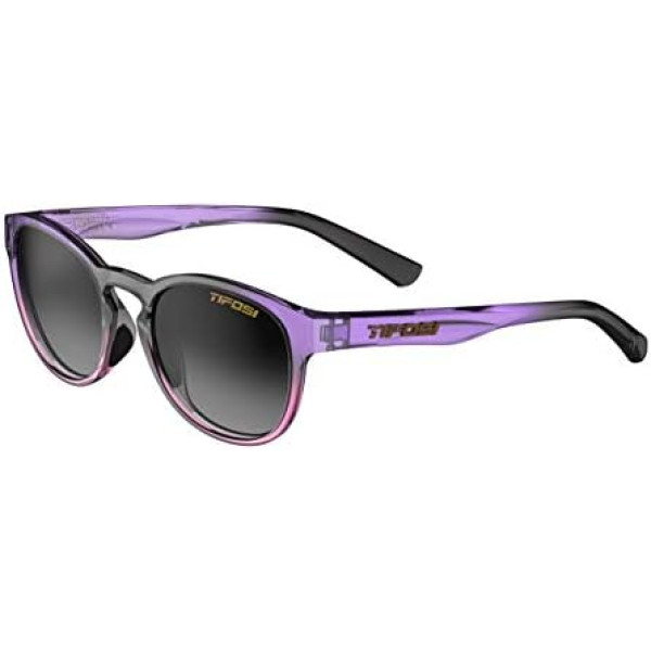 Tifosi Unisex Svago Smoke Gradient saulesbrilles, kristāla persiku sārtums (violeta), viens izmērs, kristāla persiku sārtums (violeta)