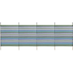 Yello 5 Posts Standard Stripes Windbreak - Green