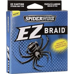 Spiderwire EZ Geflochtene Angelschnur, 274,3 m