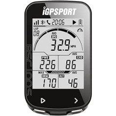 GPS velodators ar ANT + funkciju riteņbraukšanas datora atbalsta pulsometru un ātruma ritma sensora savienojumu