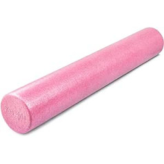 Yes4All EPP Exercise Foam Roller - Extra Firm High Density Foam Roller - Best for Flexibility and Rehab Exercises (36 Inches, Fuschia Rose)