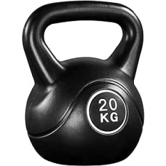 Yaheetech Kettlebell 6 kg 8 kg 10 kg 12 kg 16 kg 20 kg Svoriai jėgos treniruotėms Kūno gimnastika Kettlebell Swing Štangos kamuoliuko svoris