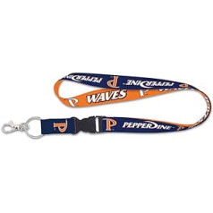 WinCraft Pepperdine University Waves Premium štropes atslēgu ķēde