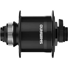 SHIMANO Dhur7083d15bl jaunākās sērijas 2. līmenis, melns, 32 bedrīšu centra slēdzene