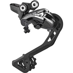 Shimano Deore XT RD-T8000 pārgājienu aizmugurējais DeRailluer, SGS garš būris, 10 ātrumu