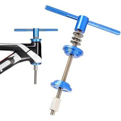 Bicycle Headset Press Tool, Press Tool for Bicycle Headset, Installation Tool for Bottom Bearing BB73 BB86 BB30 BB91 BB92 (Blue)