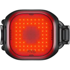 Knog Unisex Adult Blind Mini Rear Square Black Light, nav minēts