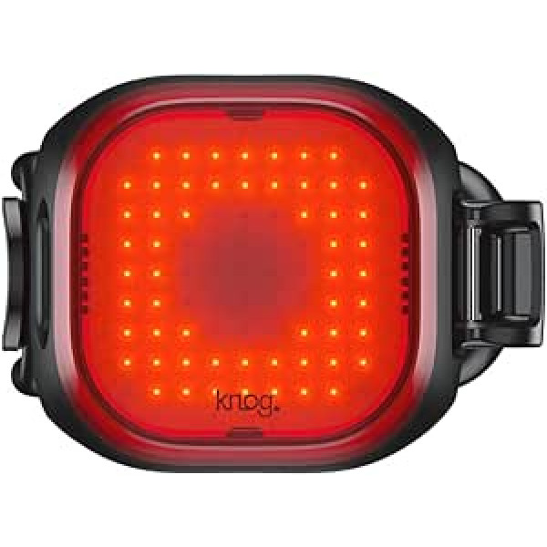 Knog Unisex Adult Blind Mini Rear Square Black Light, nav minēts