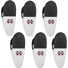 Siskiyou Sports Unisex Adult Chip Clip, Balts/Plašīgs dārzs, Viens izmērs