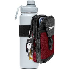 Flyangle Mobile Phone Holder, Wallet for Gym, Water Bottle, Purse, Bag with Card Holder and Key Pocket for Men and Women