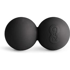 RAD Roller – Stiff ✓ Premium Fascia Ball ✓ High Quality Eco-Friendly Silicone with High Density ✓ Self-Massage, Mobility and Recovery ✓ Free from BPA, Latex and Plastic