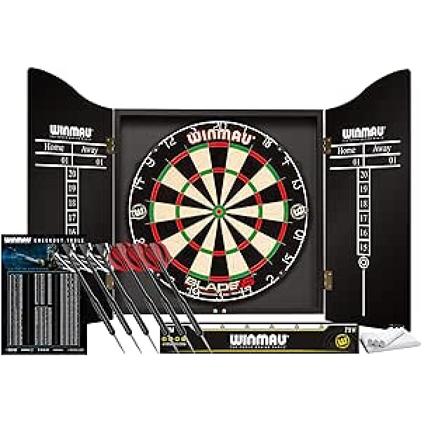 Winmau 330006744 smiginio rinkinys su smiginiu, spintele ir smiginiu