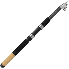 Roy Fishers Allround Tele Telescopic Fishing Rod | Telescopic Rod All-Round Rod with Cork Handle for Fishing | Various Lengths