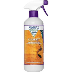 VAUDE Nikwax TX-Direct Spray 500 ml - vienkāršs, izmērs: 500 ml