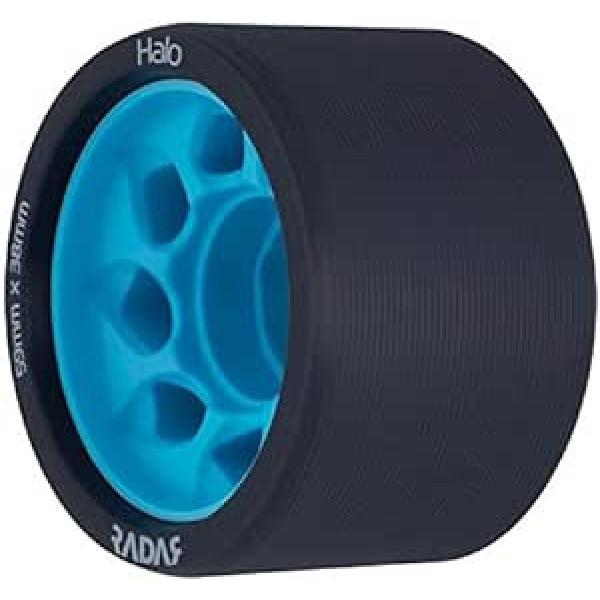 Radara riteņi Derby Halo 95A riteņi 59 mm x 38 mm zili melni zili