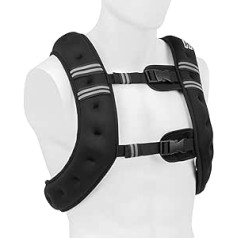 CAPITAL SPORTS X-Vest svērtās vestes materiāls: neoprēns/neilons, svara treniņu veste, pildījums: tērauda bumbiņas, svarveste