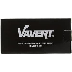 Vavert Presta šļūtene kastē, melna, 700 x 18-25c (80 mm)