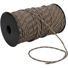 Hapivida 328 Ft Parachute Cord, 440lb 7 Strang Outdoor Zelt Sicherheitsseil für Camping Armband Flechten Crafting Outdoor Verpackung