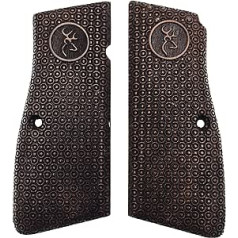 ZIB GRIPS Browning HP 14 pistoles rokturis ar rokām izgatavots no valrieksta koka Ars.058