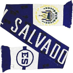 Euroscarves EL Salvador Football Trikotāžas Šalle