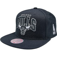 Mitchell & Ness NBA Team Arch Snapback Cap Chicago Bulls melns, melns