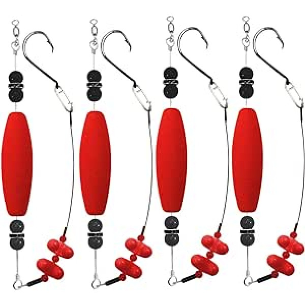 Gourami Catfish Float Rig, Catfish Rattle Line Float for Santee Rig, EVA Fishing Bobbers Cork for Peg Floats Bait Rigs, Catfishing Tackle