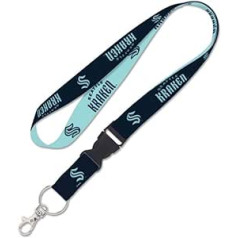 Wincraft NHL Seattle Kraken Lanyard Buckle, komandas krāsas, viens izmērs (20215320)