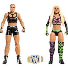 Mattel WWE Championship Showdown Ronda Rousey vs Liv Morgan Pack of 2