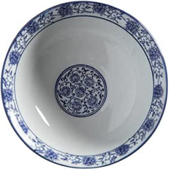 Bļodas, salātu bļodas, zupas bļodas, bļodas, virtuves piederumi, zilā un baltā porcelāna bļoda: ramen bļoda, Āzijas rīsu bļoda, augļu deserta bļoda, zupas bļoda, nūdeļu bļoda V.