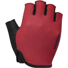 SHIMANO Unisex Adult Respiratory Gloves Cimdi, sarkani, viens izmērs