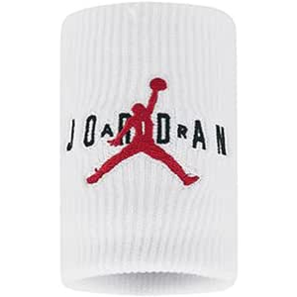 Jordan Jumpman Terry Wristbands Sweat Cuff Tennis Basket Sport (melns - sarkans), melns un sarkans.