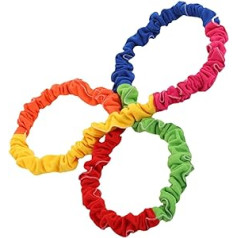 HEASOME Sports Competition Exercise Stretchy Band for Exercises Elasticity Sports Play Equipment Cube Children Stretchy Rope Primary Team Building Games for Work Flannel