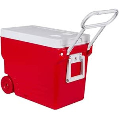 YIWENG 32L Rolling Cooler Eiskiste Camping Outdoor Picknick Tragbare Wärmeisolationsbox