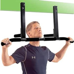 Balkenlage Bracket Pull Up Bar un Ultimate Body Press produktu komplekts