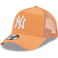 New Era New York Yankees MLB League Essential Orange A-Rāmis, regulējams Trucker vāciņš