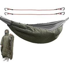 itrimaka Thermo-Poncho, Campingdecke mit Kapuze | Camping-Poncho für Erwachsene, tragbare Decke,Komprimierbare Decken zum Warmhalten beim Angeln, Picknicken, Jagen, Wandern, Rucksackreisen