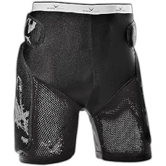 Black Crevice, unisex protective shorts, black, BCR035683