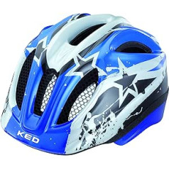 KED bērnu velosipēdistu ķivere Meggy Blue Stars XS = (44–49 cm)