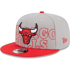 New Era Snapback vāciņš — NBA 2023 drafts Chicago Bulls, pelēks