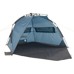 Uquip XL Speedy Beach Tent - Lockable with Groundsheet, Lightning-Quick Assembly and Disassembly