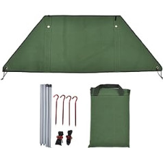 Dekaim Foldable Windshield with Support Poles for BBQ, BBQ, Picnic, Camping, Windbreaker, Stove, Windbreaker, Camping, Cooking, Windbreaker, Camping, Cooking, Windbreak