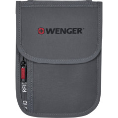 WENGER TRAVEL DOCUMENT NECK POUCH WITH RFID PROTECTION