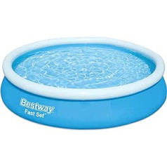 Bestway Fast Set above-ground pool without pump, diameter 366 x 76 cm, blue, round