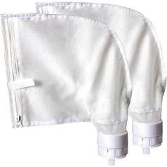 2 x Replacement Zip Bags for Polaris 360, 380 Pool Cleaners, General Purpose Filter Bags for Polaris Filter Bags