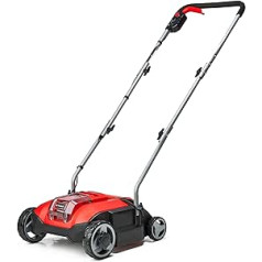 Einhell Battery Scarifier GC-SC 18/28 Li-Solo Power X-Change (Li-Ion, 18 V, Brushless Electric Motor, 28 cm Knife Roller, 3-Level Working Depth Adjustment, without Battery and without Charger)