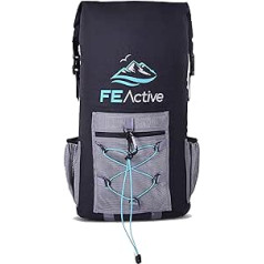 FE Active — 35 l ūdensnecaurlaidīgs sauss maiss ar EVA izolāciju, BPA nesaturošs aukstummaiss, FDA apstiprināts Kangzeit dzesēšanai, kempingiem, pludmalēm, pārgājieniem, pārgājieniem, mugursomām, izstrādāts Kalifornijā