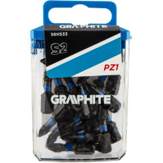 Graphite Ударные биты PZ1 x 25 мм, 20 шт.