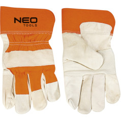 NEO Work gloves, grain cowhide, 10.5